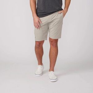 Linksoul Men's Tan Golf Shorts 34